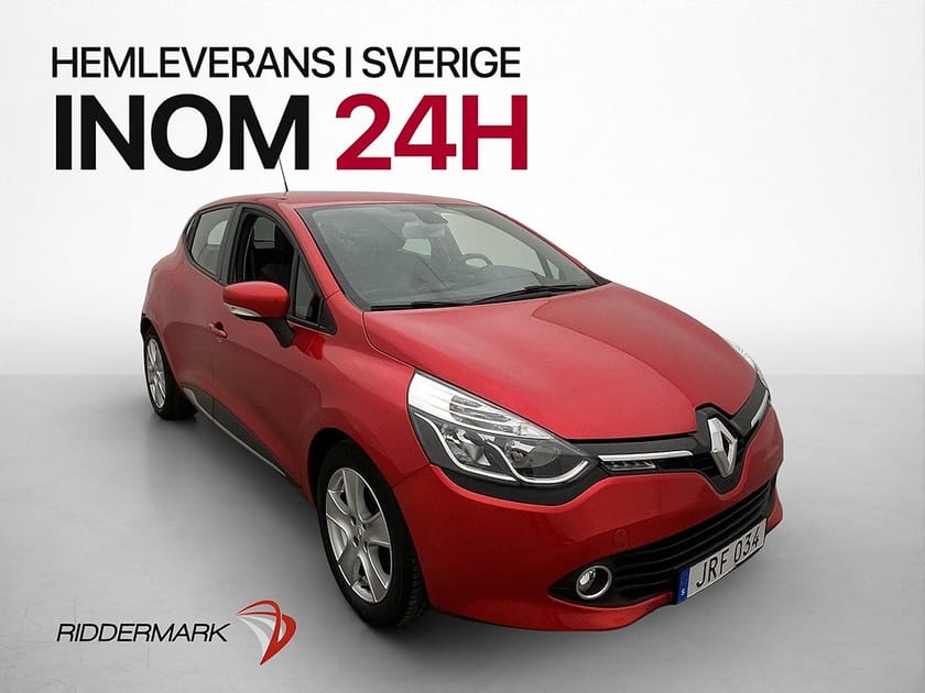Bild 1 av Renault Clio 0.9 TCe Manuell 90hk GPS Bass-Reflex 0,45l/mil
