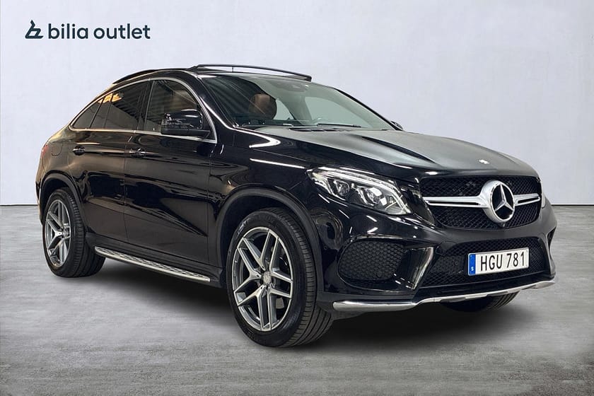 Bild 4 av Mercedes-Benz GLE 350 d 4MATIC Coupé AMG 258hk Panorama H/K 360° Dragkrok