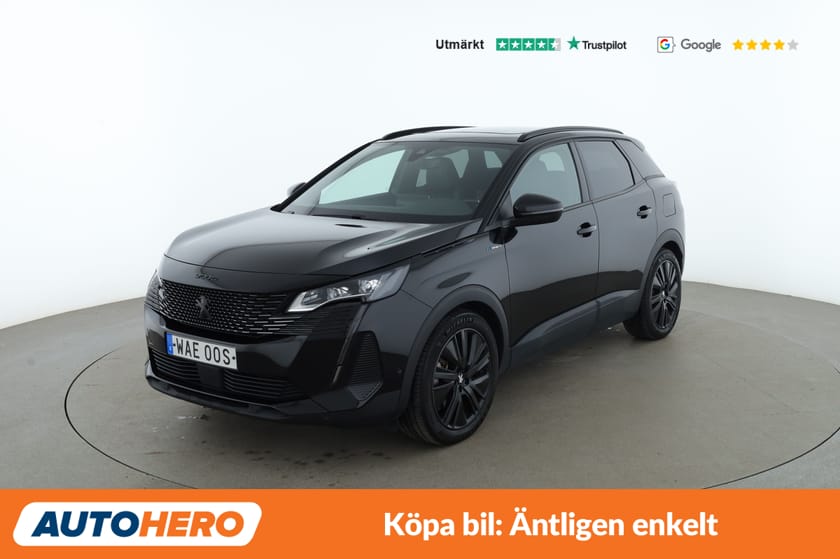 Bild 1 av Peugeot 3008 HYBRID4 300 GT Black Pack / 360, Pano, Drag, Skinn