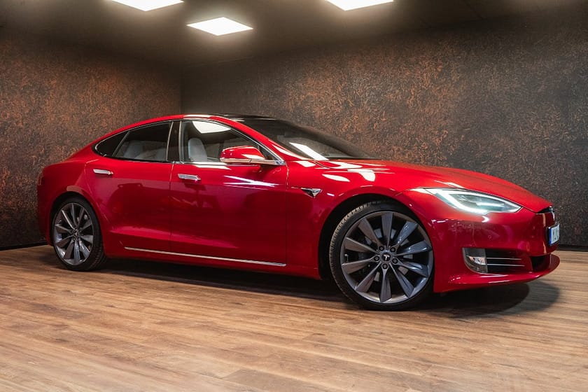 Bild 2 av Tesla Model S 100D 525hk | 21" Turbine | Luft | Kolfiber | 2056kr/mån