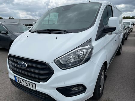 Ford Transit Custom 300 LÅNGT SKÅP Dubbla Skjutdörrar TDCI 130HK
