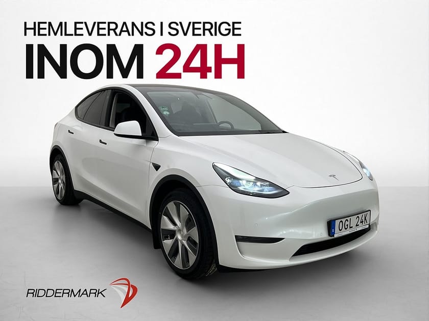 Bild 4 av Tesla Model Y Long Range AWD Svensksåld Panorama Drag