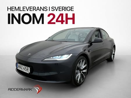 Tesla Model 3 Long Range AWD Ljus interiör Uppgraderad AP
