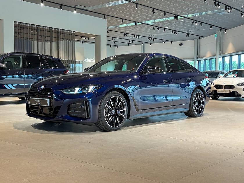Bild 1 av BMW i4 M60 xDrive Gran Coupé H/K Elstolar Drag D/A Pro Rattvärme 601hk