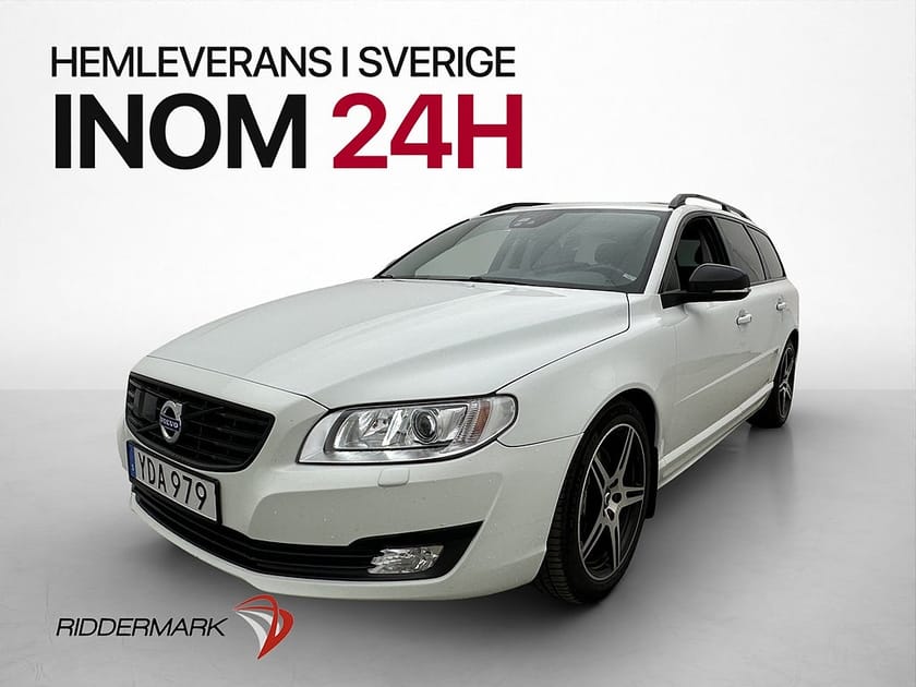Bild 3 av Volvo V70 D4 AWD Dynamic Edition VOC Dragkrok Värmare Skinn