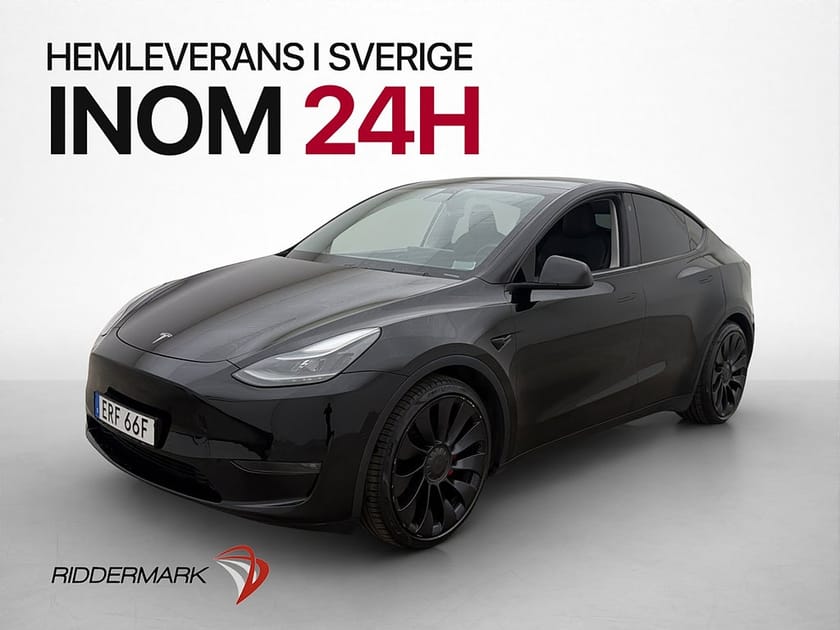 Bild 4 av Tesla Model Y Performance HW3 Matrix Värmepump P-Sensorer AP