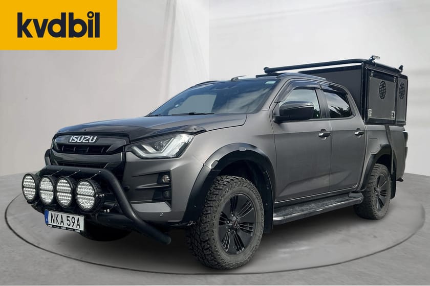 Bild 1 av Isuzu D-Max Crew Cab 1.9 DDI 4WD (164hk) Djurkåpa Värmare Drag