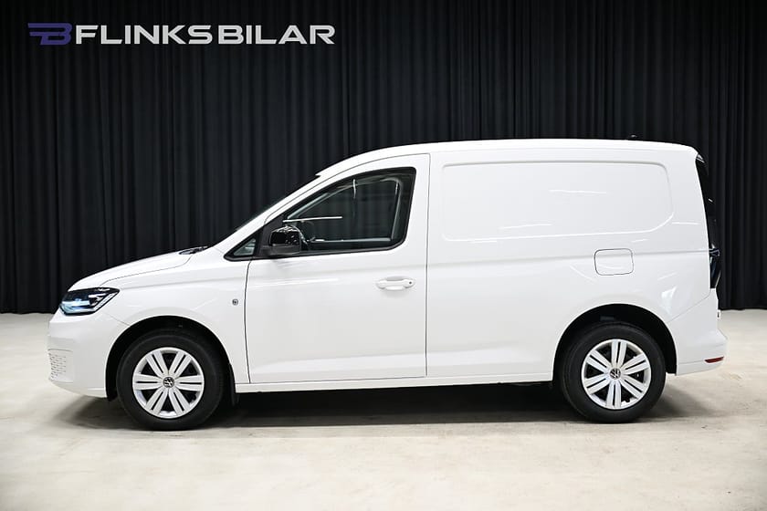 Bild 2 av Volkswagen Caddy Cargo 4Motion 122HK Nedlackad|LED|Värmare|Backkamera|Leasbar