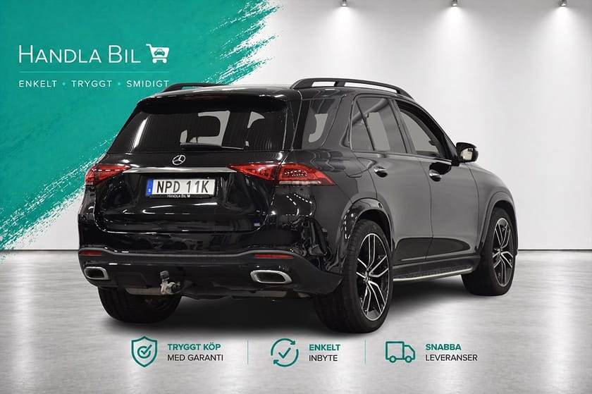 Bild 5 av Mercedes-Benz GLE 350 de 4MATIC 4M AMG Line Luft Burmester Pano HUD Massage Drag