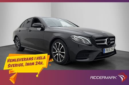 Mercedes-Benz E 220 d 4MATIC 194hk 4M AMG Pano Dragkrok Kamera Navi