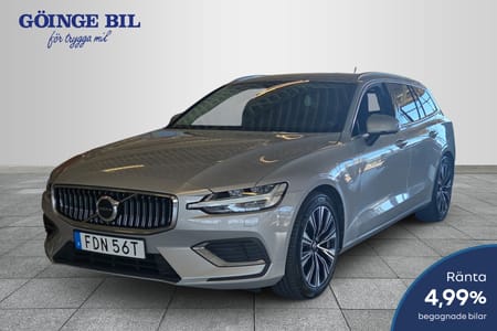 Volvo V60 Recharge T6 Core Edition Drag/ Navi/ Kamera/ Tonade rutor/ Dynamiska LED