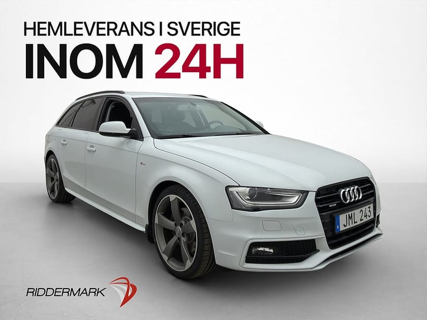 Bild 3 av Audi A4 Avant 2.0 TDI Q 190hk S-Line Navi P-Sensorer