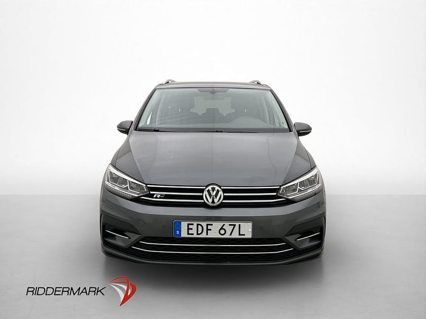 Bild 2 av Volkswagen Touran 7-seater TSI 150hk R-Line 7-Sits Värm Kamera Drag