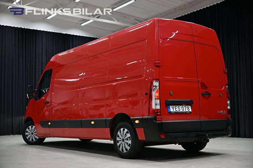 Bild 4 av Opel Movano Crew Van 2.3 CDTi 163HK L3H2 Drag|Värmare|GPS|Backkamera|Leasbar