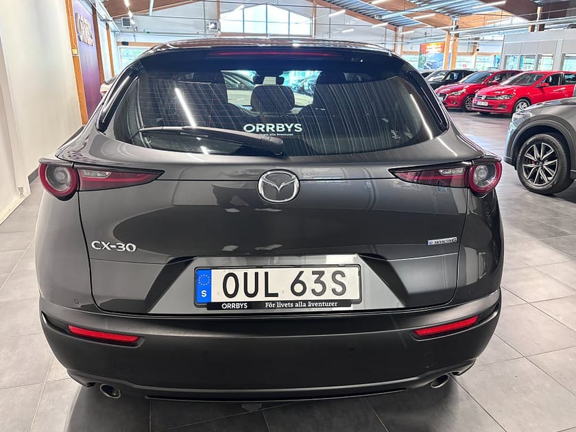 Bild 4 av Mazda CX-30 2.0 Hybrid 150hk Sky, Aut, Rattvärme, V-hjul, Nav, Drag