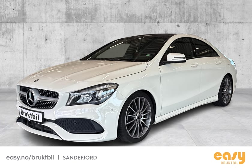 Bilde 1 av Mercedes-Benz CLA 180 2xAMG/Soltak/R.kam/Delskinn/F1/Historikk