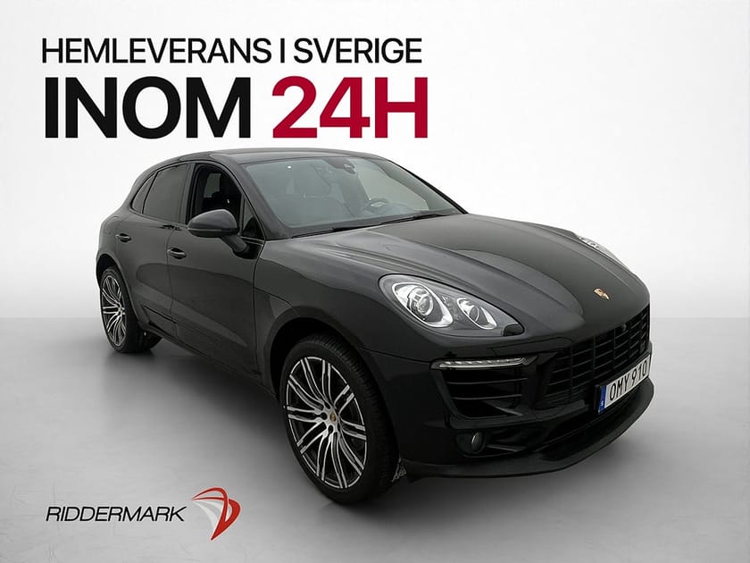 Bild 1 av Porsche Macan S 340hk AWD Chrono PASM BOSE 360° Drag