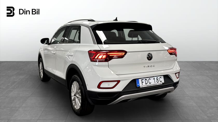 Bild 3 av Volkswagen T-Roc 110hk Fjärrstyrd park.värmare/backkamera