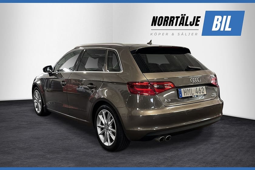 Bild 4 av Audi A3 Sportback 2.0 TDI 184 HK S TRONIC QUATTRO D-VÄRM PDC NYSERVAD