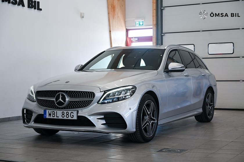 Bild 3 av Mercedes-Benz C 220 T d 4MATIC AMG Line Carplay Kamera Drag 194hk