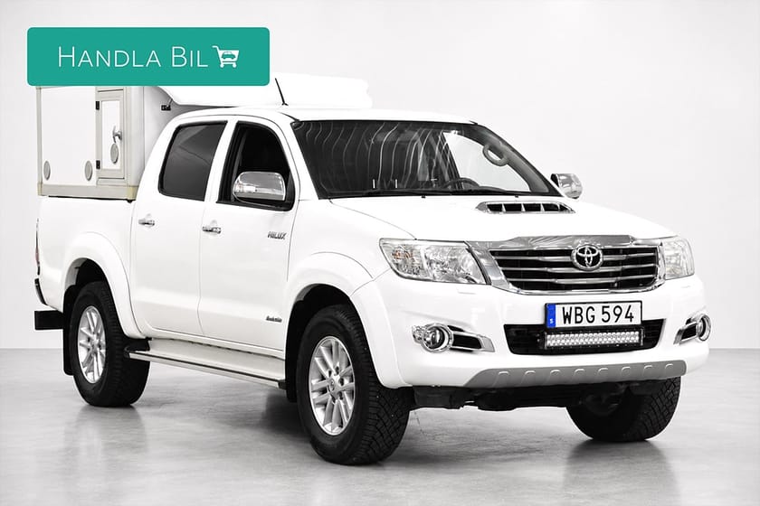 Bild 4 av Toyota Hilux Dubbelhytt 3.0 D-4D 4x4 Automatisk, 171hk, 2014
