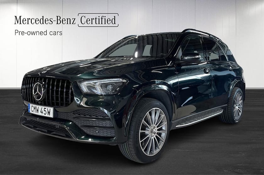 Bild 1 av Mercedes-Benz GLE 350 de 4MATIC AMG Premium+ Drag MOMS Pano Luftfjädring