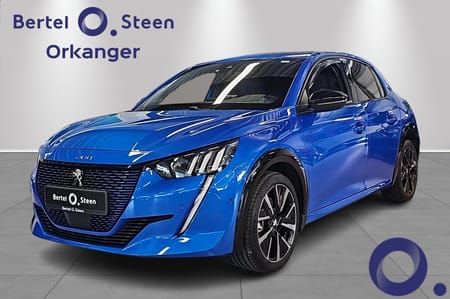 Peugeot e-208 GT, Adaptiv Cruise, Navi, Ryggekamera