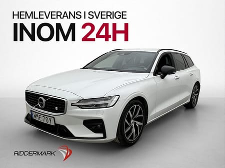 Volvo V60 D4 R-Design VOC Värmare 360° CarPlay Skinn  Elstol