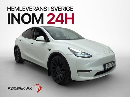 Tesla Model Y Performance 534hk Drag Pano Kamera Navi Läder