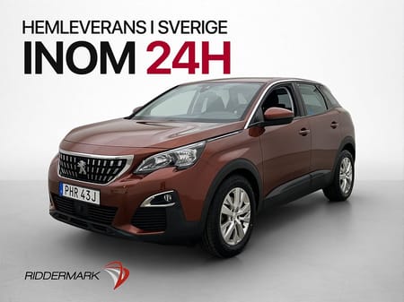Peugeot 3008 1.2 PureTech 131hk Active Värmare Drag CarPlay