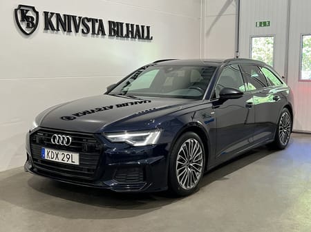 Audi A6 Avant 55 TFSI e quattro S-Line Matrix Moms Drag 367hk
