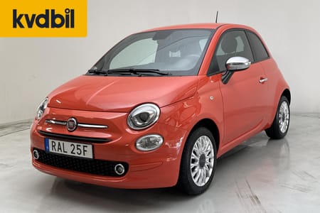 Fiat 500 Hybrid (70hk) Vinterhjul medföljer
