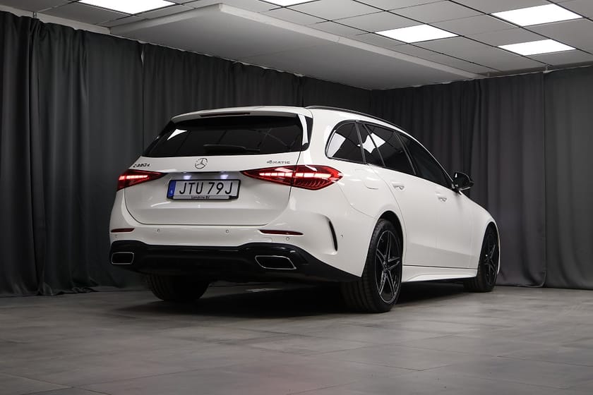 Bild 2 av Mercedes-Benz C 220 T d 4MATIC AMG Line Burmester Night Drag MOMS