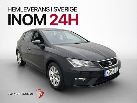 SEAT Leon 1.2 TSI 110hk Style P-Sensorer Bluetooth 0.49l/mil