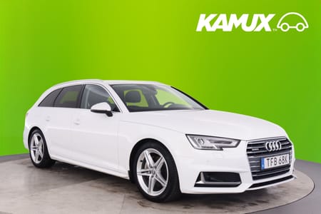 Audi A4 Avant 40 TDI quattro 190hk SPORT Drag Adapt Farth Värm 3-Zon