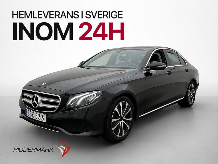 Bild 3 av Mercedes-Benz E 200 d 150hk Avantgarde Kamera Halvskinn Drag