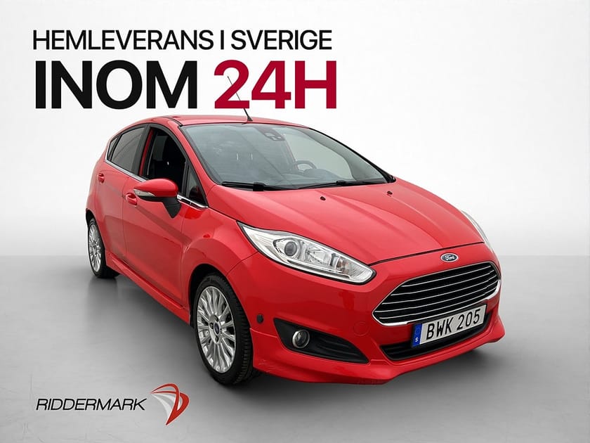 Bild 1 av Ford Fiesta 1.0 EcoBoost Titanium Farthållare Bluetooth AC