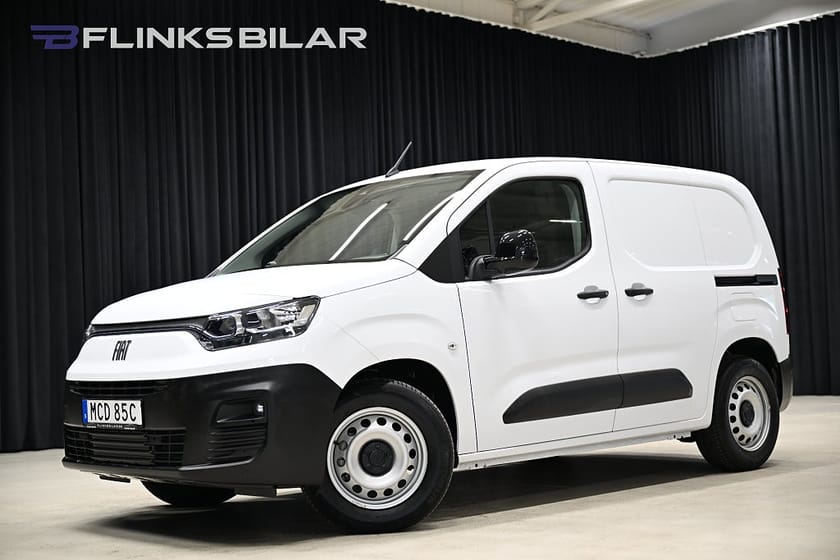 Bild 1 av Fiat E-Doblò Van 136HK Dubbeldörr|GPS|Backkamera|57Mil|Leasbar