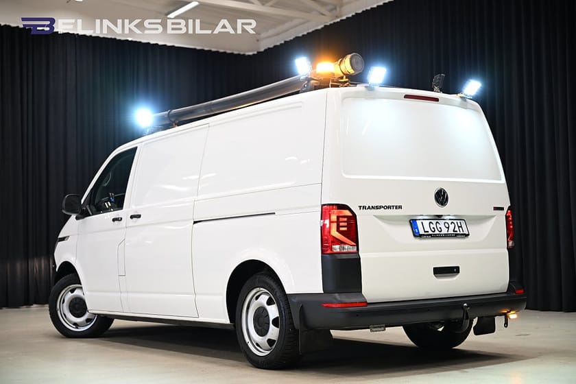 Bild 4 av Volkswagen Transporter 4Motion 150HK L2|Servicebil|Dubbeldörr|Inredd|Påkostad