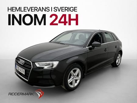 Audi A3 Sportback 35 TFSI 150hk Proline Sensorer 0,53l/mil