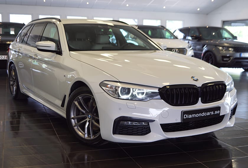 Bild 1 av BMW 520d Touring M Sport Drag Navi B-kamera Ny Servad