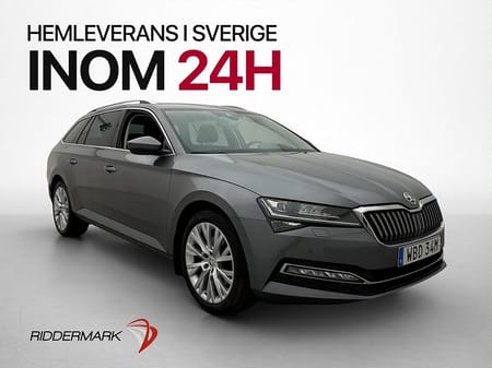 Škoda Superb Kombi Skoda 2.0 TDI 200hk 4x4 Business Drag Skinn Värm MOMS