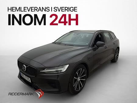 Volvo V60 Plug-In Hybrid AWD P-Värmare Kamera Drag Skinn