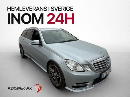Mercedes-Benz E 220 T CDI BE AMG Drag Skinn Navi Sensorer