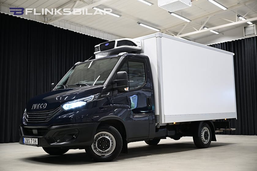 Bild 1 av Iveco Daily 35-140 Chassi Cab 136HK Automat|Volymskåp|Kylbil|Nattkyla|Lågmil|Leasbar