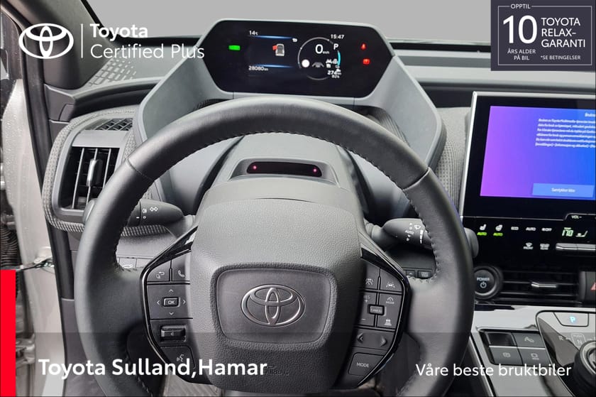 Bilde 5 av Toyota bZ4X AWD Active Tech - LED - Adaptiv cruise - Kamera +++