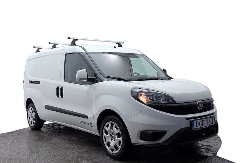 Bild 4 av Fiat Doblò Van Maxi 0.9t 1.4 T-JET CNG 3sits Drag Inredd Kamera Takräcke