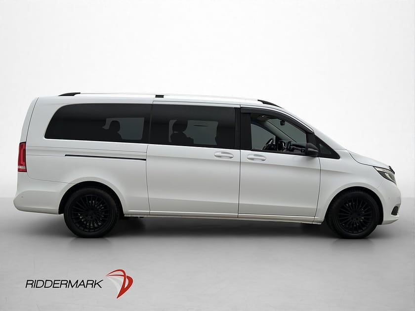 Bild 2 av Mercedes-Benz V 220d 3.1t 220 X-Lång Värm Drag Kamera 2xDörr 7-Sits