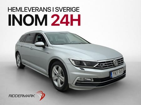Volkswagen Passat Sportscombi 2.0 TDI 4M R-Line Cockpit Värmare Skinn