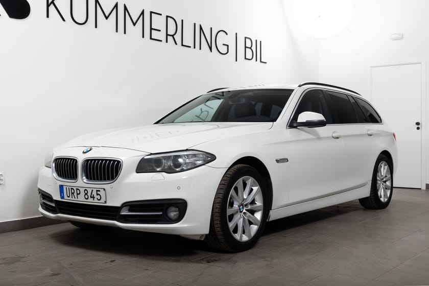 Bild 2 av BMW 520d xDrive Touring 190hk Läder/18"LM/Keyless/Sportstolar/Elstolar
